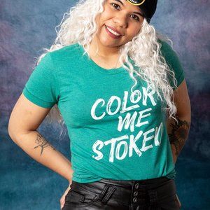 Color Me Stoked Tee - M